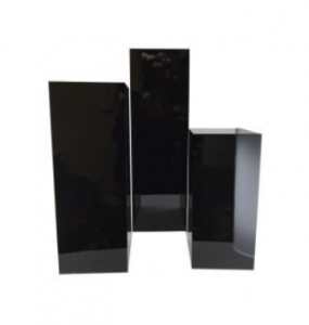 The Artful Elegance of Black Plinths: Elevate Your Displays with Timeless Sophistication